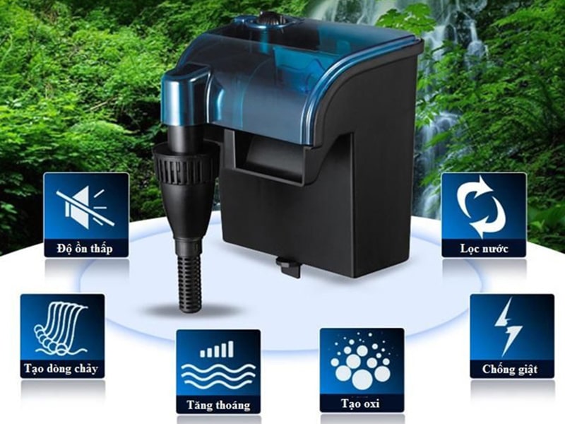 Lọc thác Ebang EB-A04: lọc mini cho bể cá nhỏ dưới 35